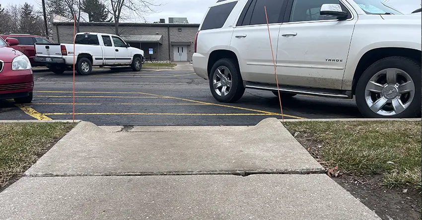Parking Lots Concrete Leveling Denver