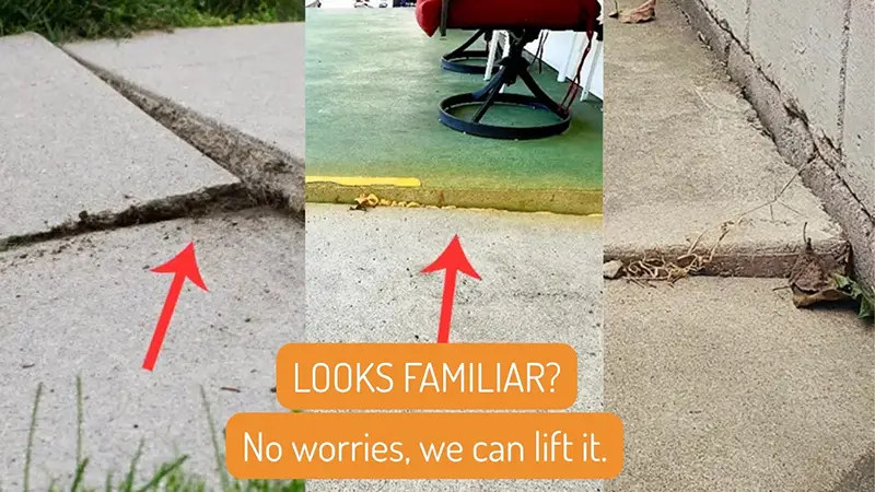 Uneven Concrete