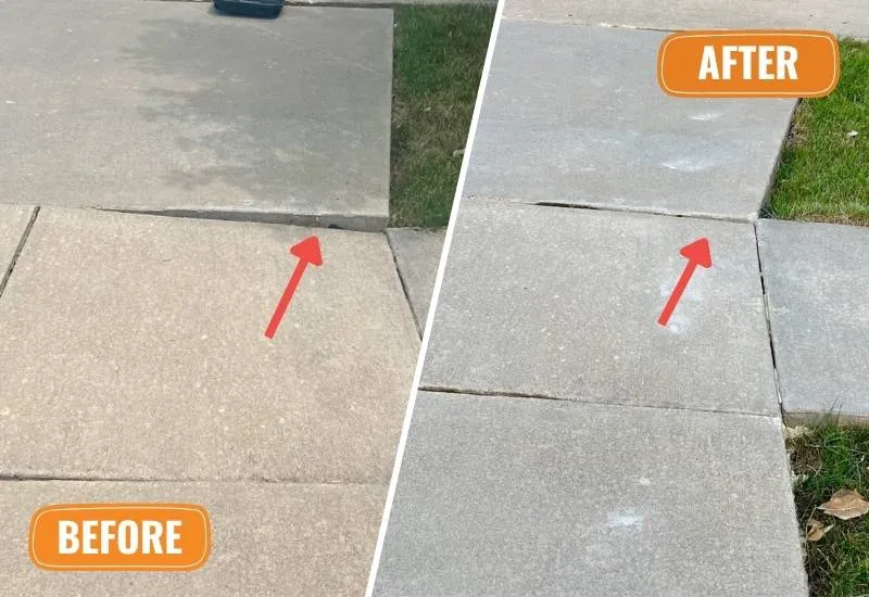 Walkway Sidewalk Lifting Company Denver